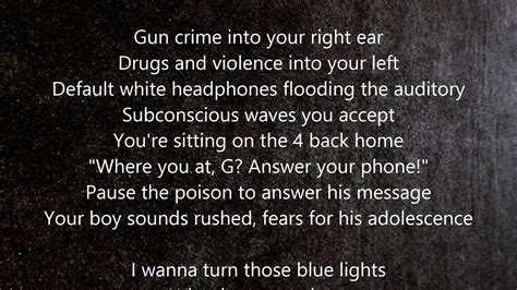 blue lights lyrics